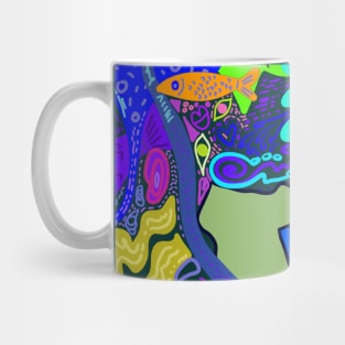 Puzzles of Underwater Mug